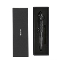 Multifunctional Survival Tool Tactical Pen With Ink Refills Aircraft Aluminum Self Defense Ballpoint Pen With Glass Breaker